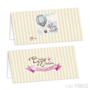 Plic de bani botez PB02